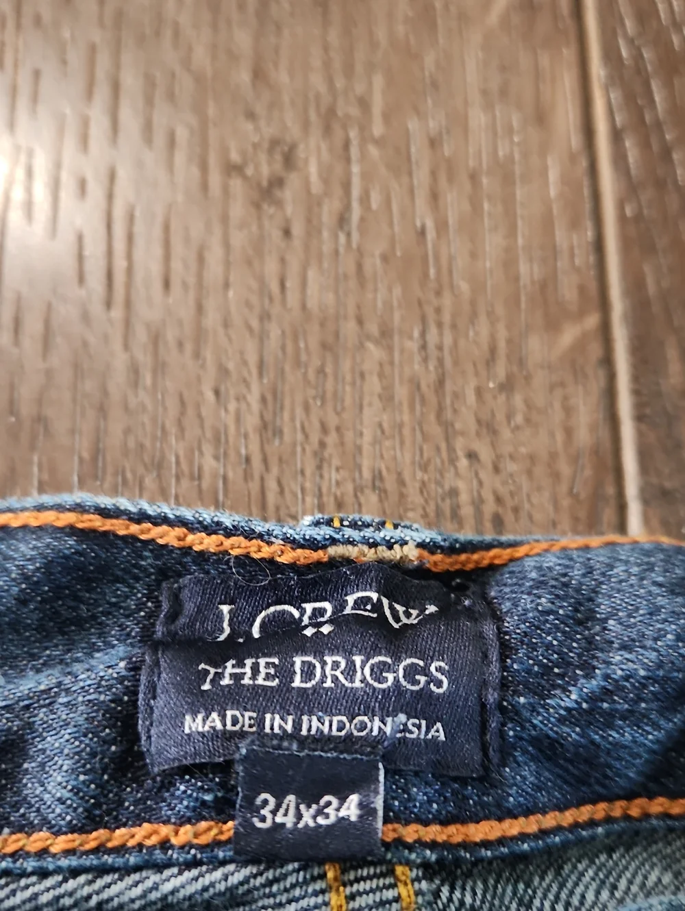 J Crew The Driggs Jeans 34/34